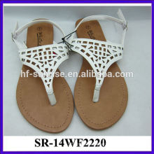 SR-14WF2220 cheap wholesale sandals for girls fashion flat summer sandals 2014 for women